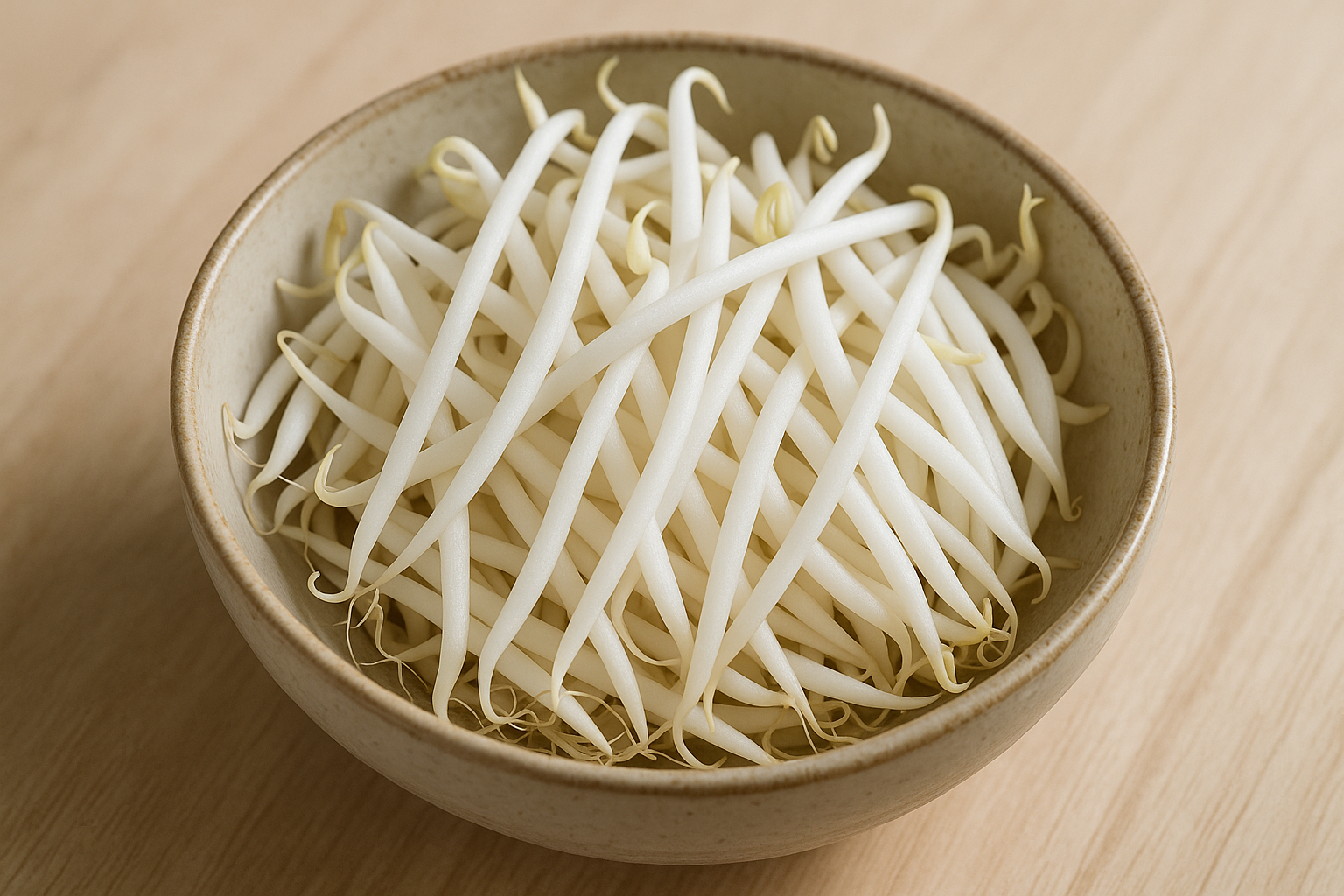 Bean Sprouts in a bowl
