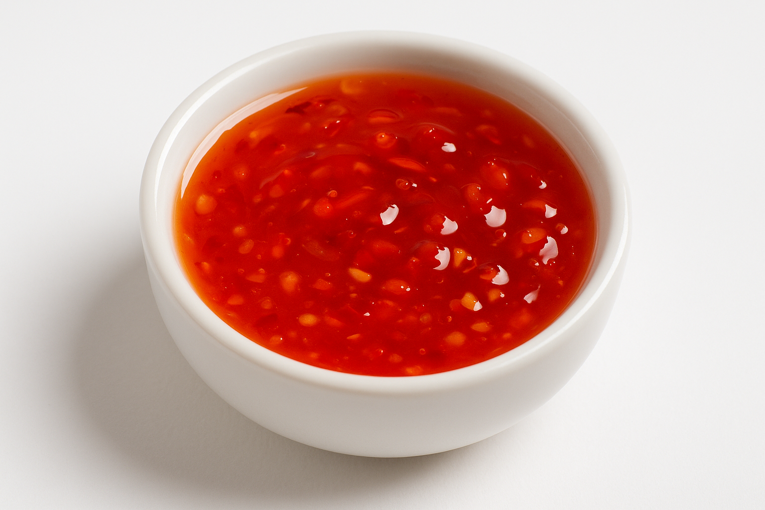 sweet chilli sauce in a sauce dish